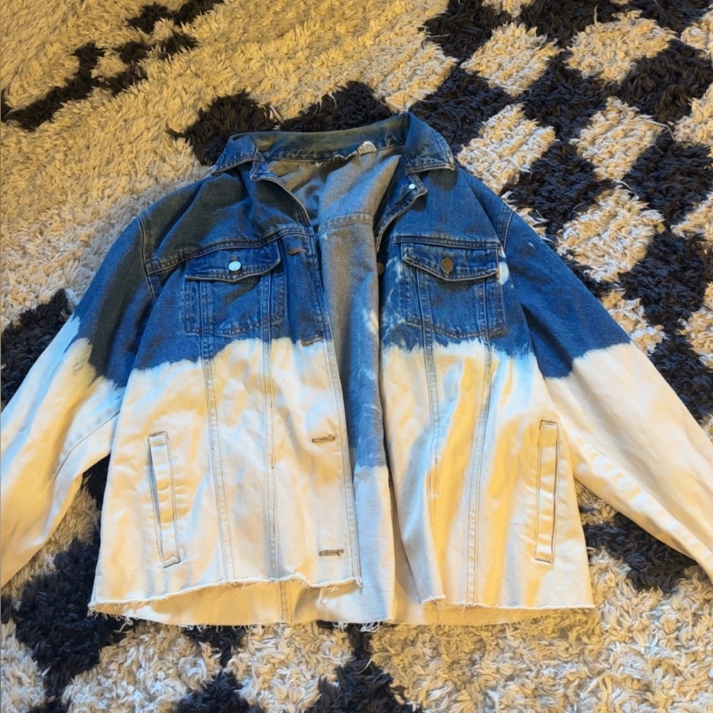 Urban Outfitters Bleached Jean Jacket